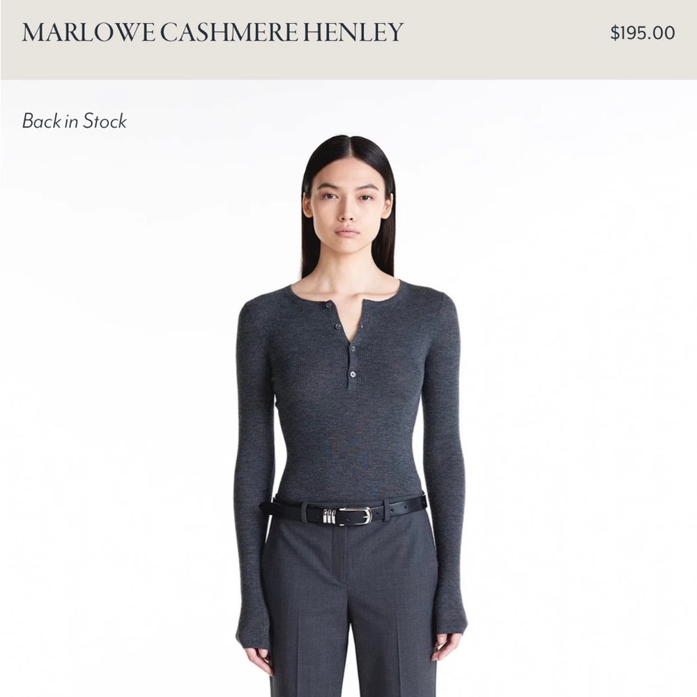 Naked Cashmere Marlowe Henley